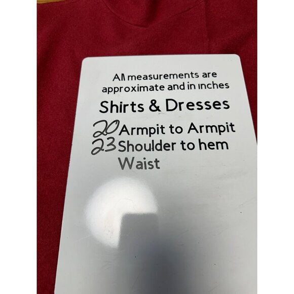 HERMAN GEIST 100% Wool Single Snap Red Cape Size S - Picture 9 of 9